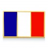 Pin's Drapeau Français Doré