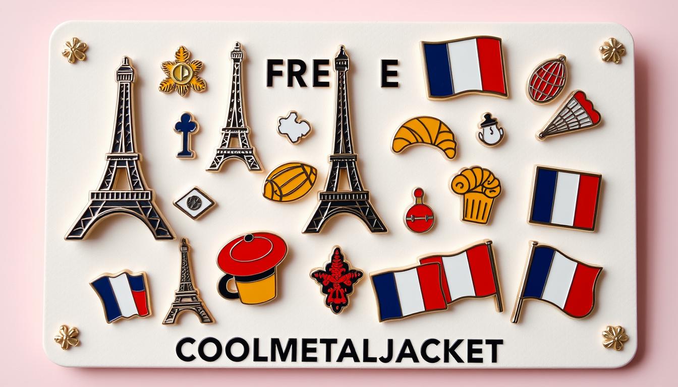 Pin's Drapeau région de France - Centre Val de Loire